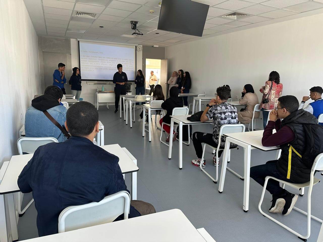 Événement culturel à l'école